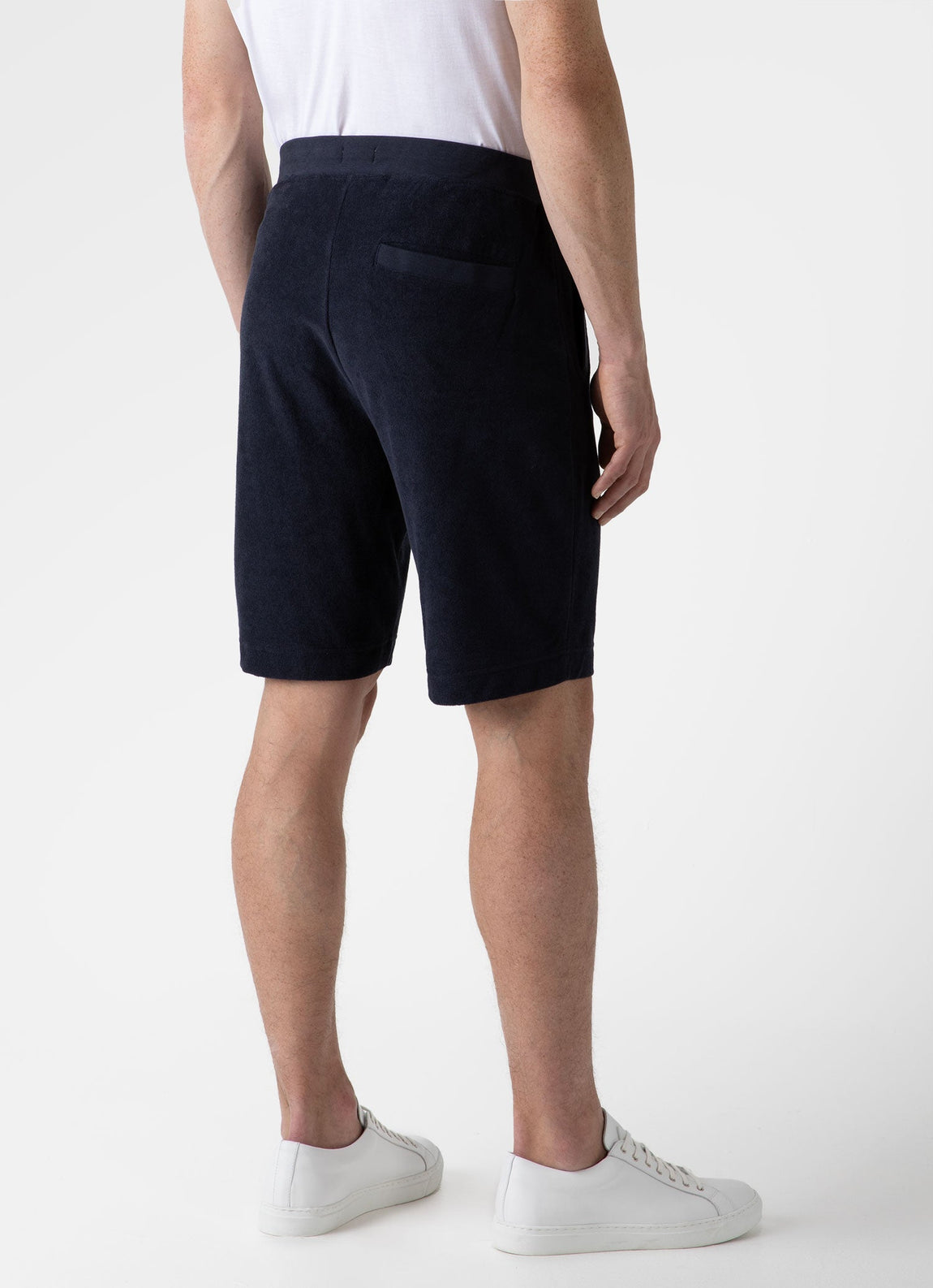 Men's Towelling Short in Navy