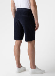 Men's Towelling Short in Navy