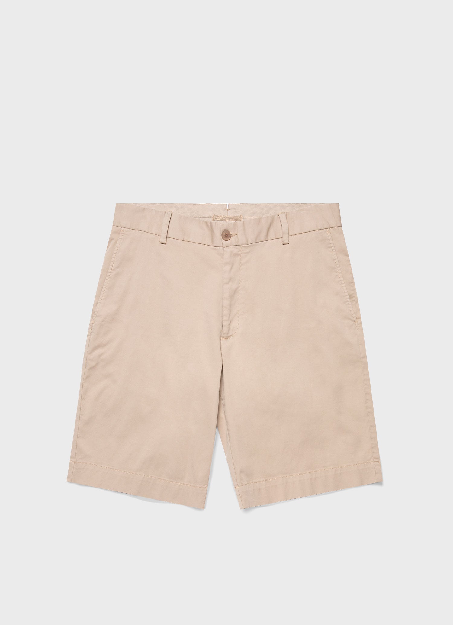 Men's Chino Shorts in Light Stone