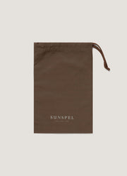 Men's Tailored Swim Shorts in Dark Walnut