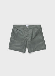 Men's Tailored Swim Shorts in Dusk Green