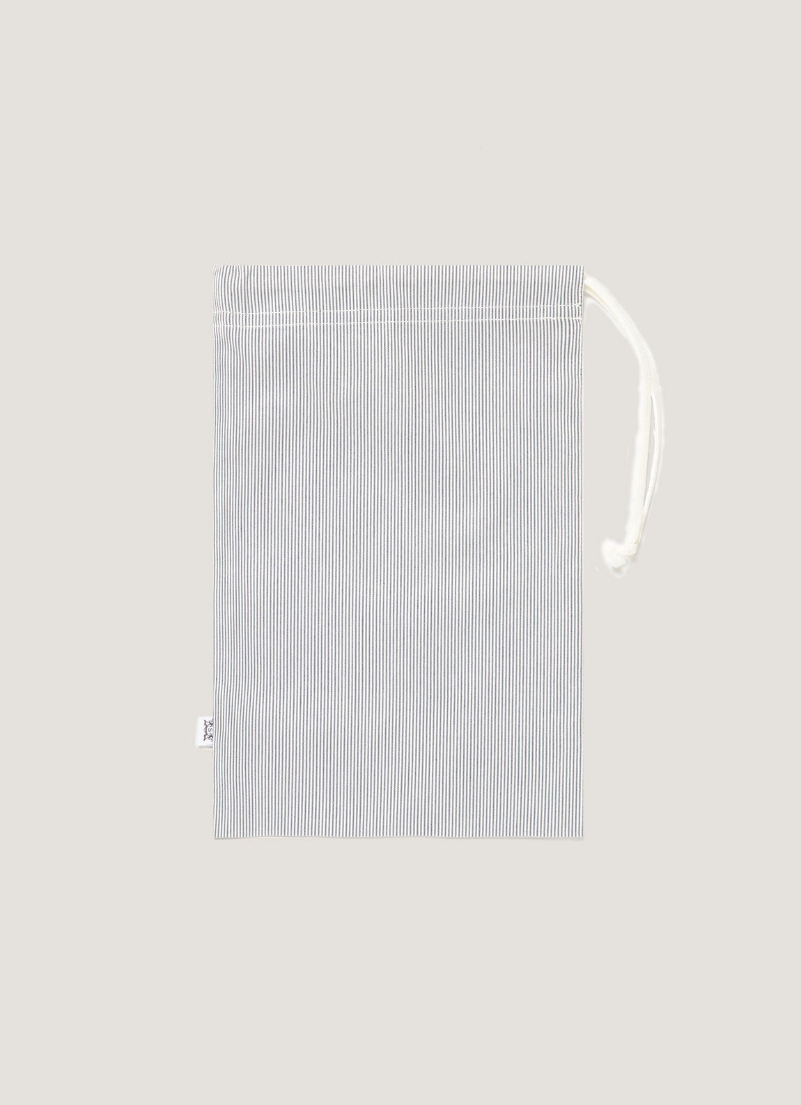 Men's Drawstring Swim Shorts in Navy/White