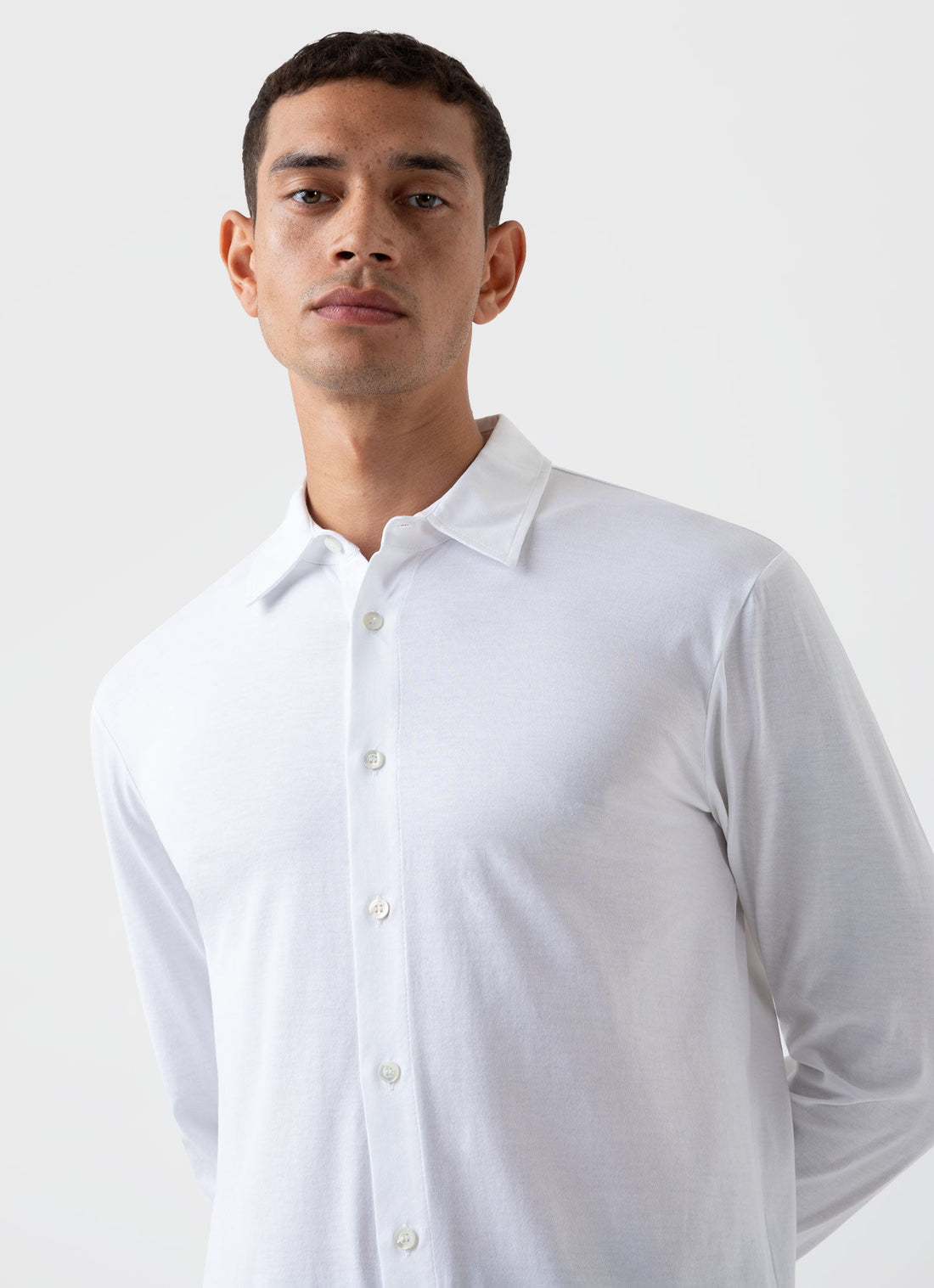 Men's Classic Jersey Shirt in White