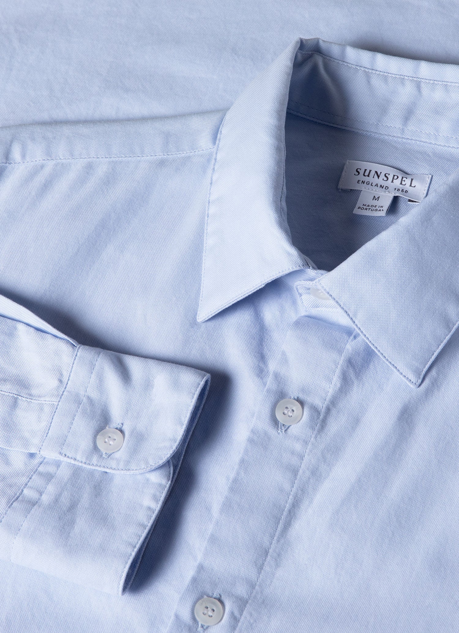 Men's Oxford Shirt in Light Blue