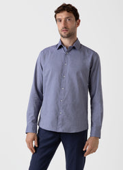 Men's Oxford Shirt in Dark Blue