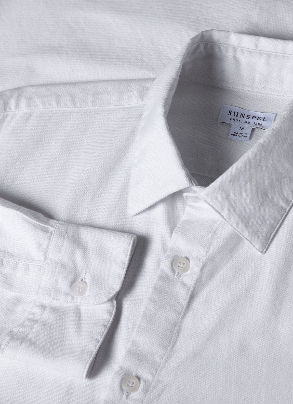 Men's Oxford Shirt in White