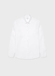 Men's Linen Shirt in White