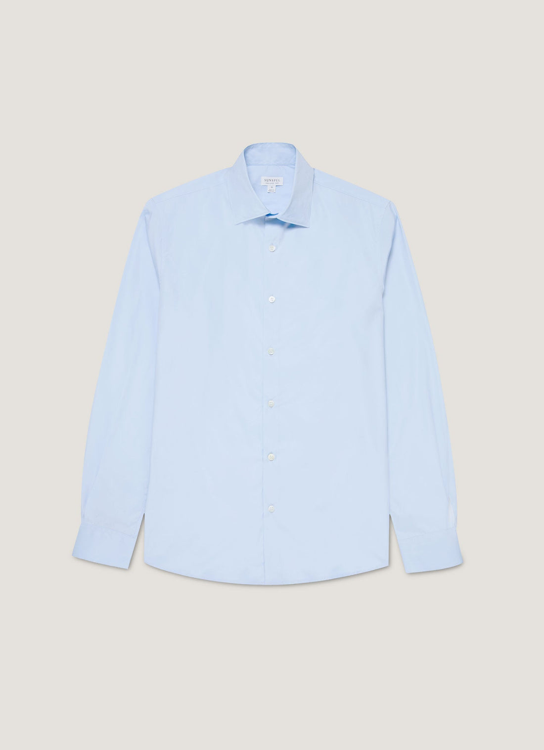 Men's Cutaway Collar Shirt in Light Blue