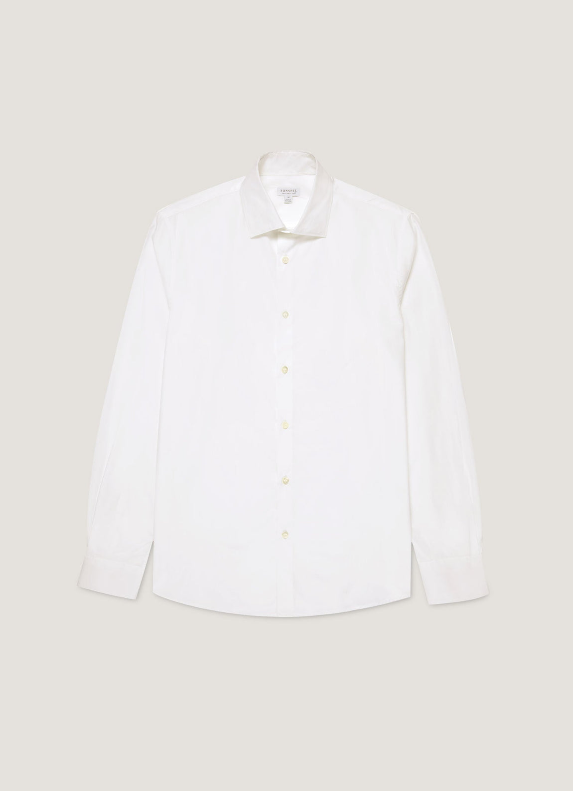 Men's Cutaway Collar Shirt in White