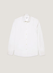 Men's Cutaway Collar Shirt in White