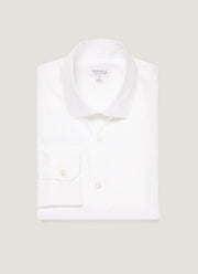 Men's Cutaway Collar Shirt in White