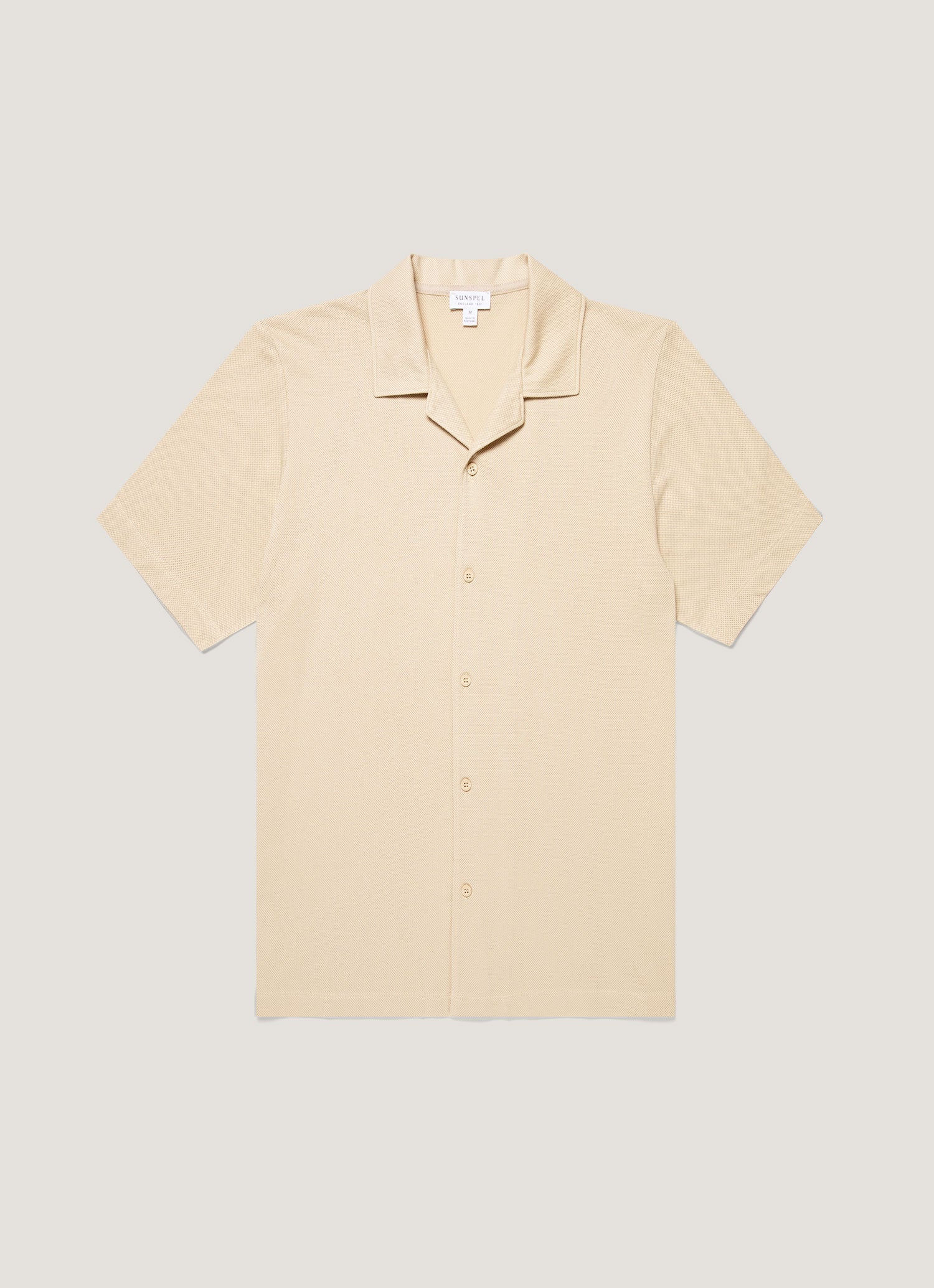 Men's Riviera Camp Collar Shirt in Hazelwood