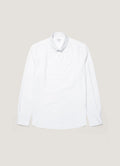 Men's Button Down Poplin Shirt in White