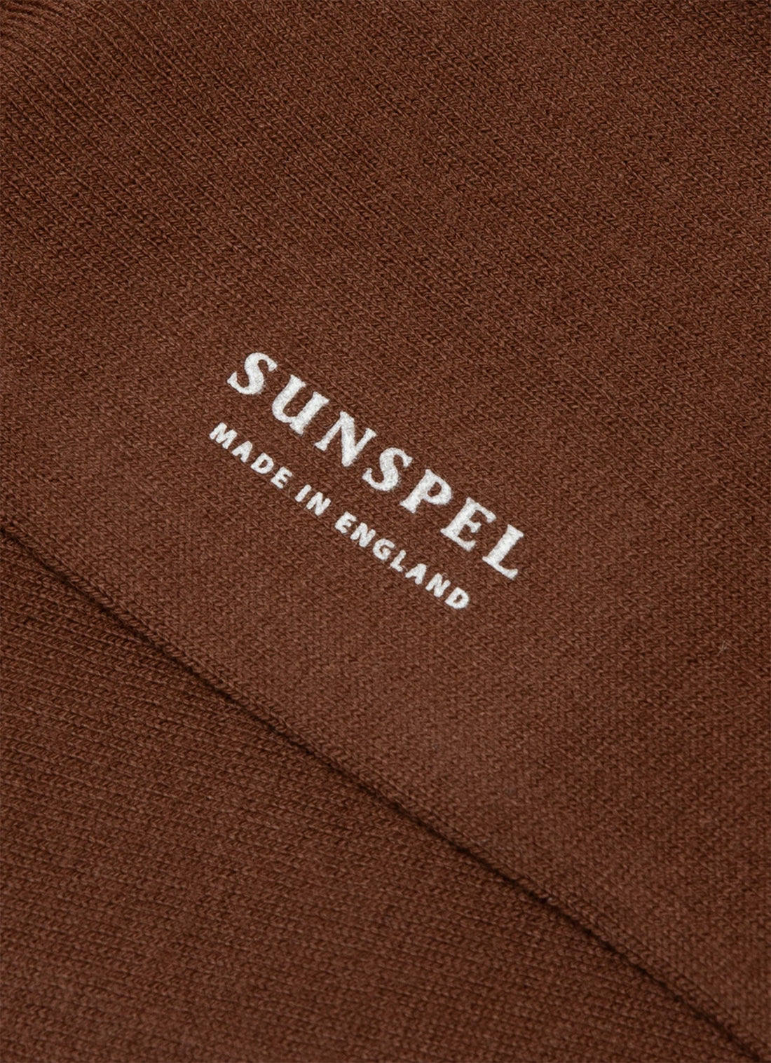 Men's Cotton Socks in Chestnut
