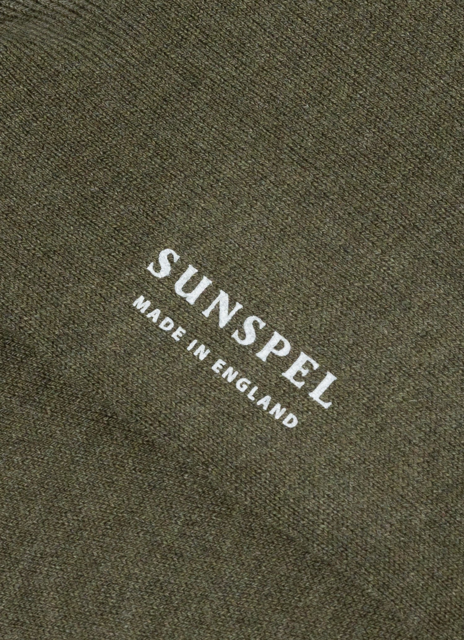 Men's Cotton Socks in Hunter Green