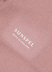 Men's Cotton Socks in Vintage Pink