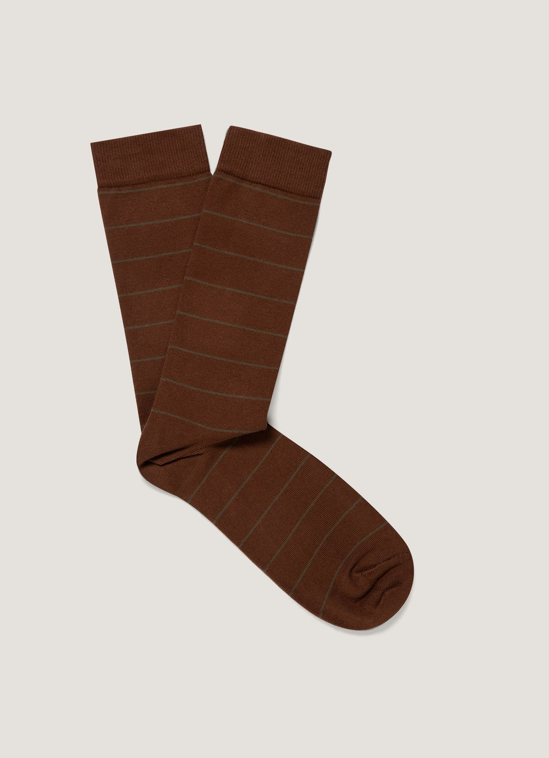Men's Cotton Socks in Chestnut