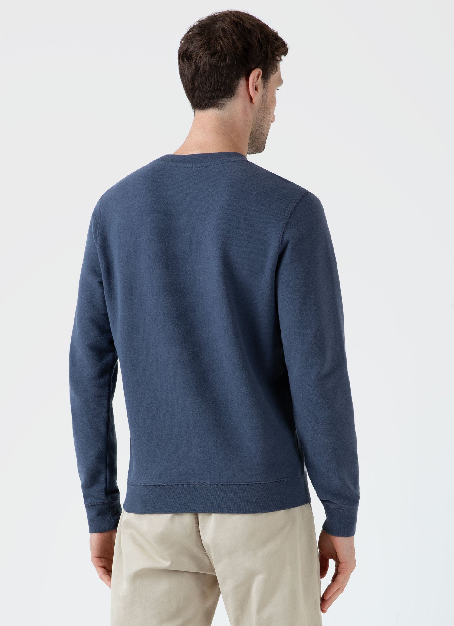 Men's Loopback Sweatshirt in Slate Blue