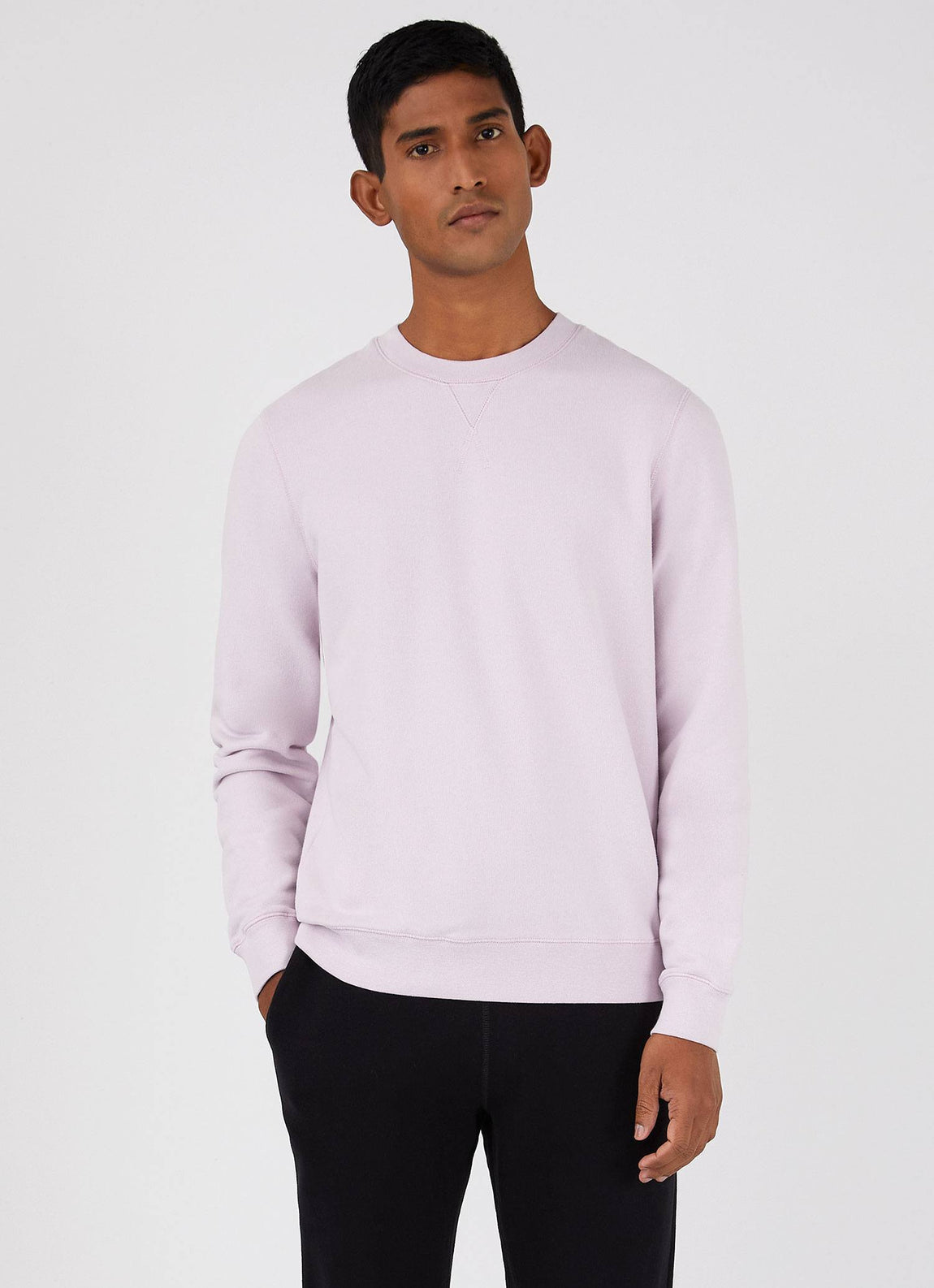 Men's Loopback Sweatshirt in Lilac