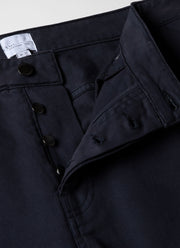 Men's Cotton Drill 5 Pocket Trouser in Navy
