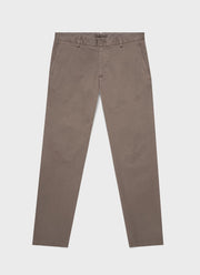 Men's Slim Fit Chino in Dark Stone