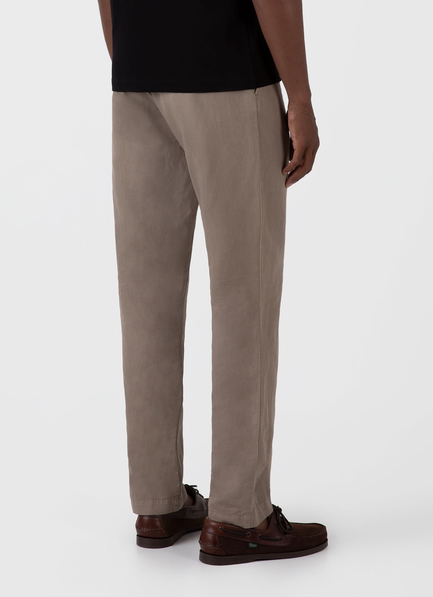 Men's Slim Fit Chino in Dark Stone