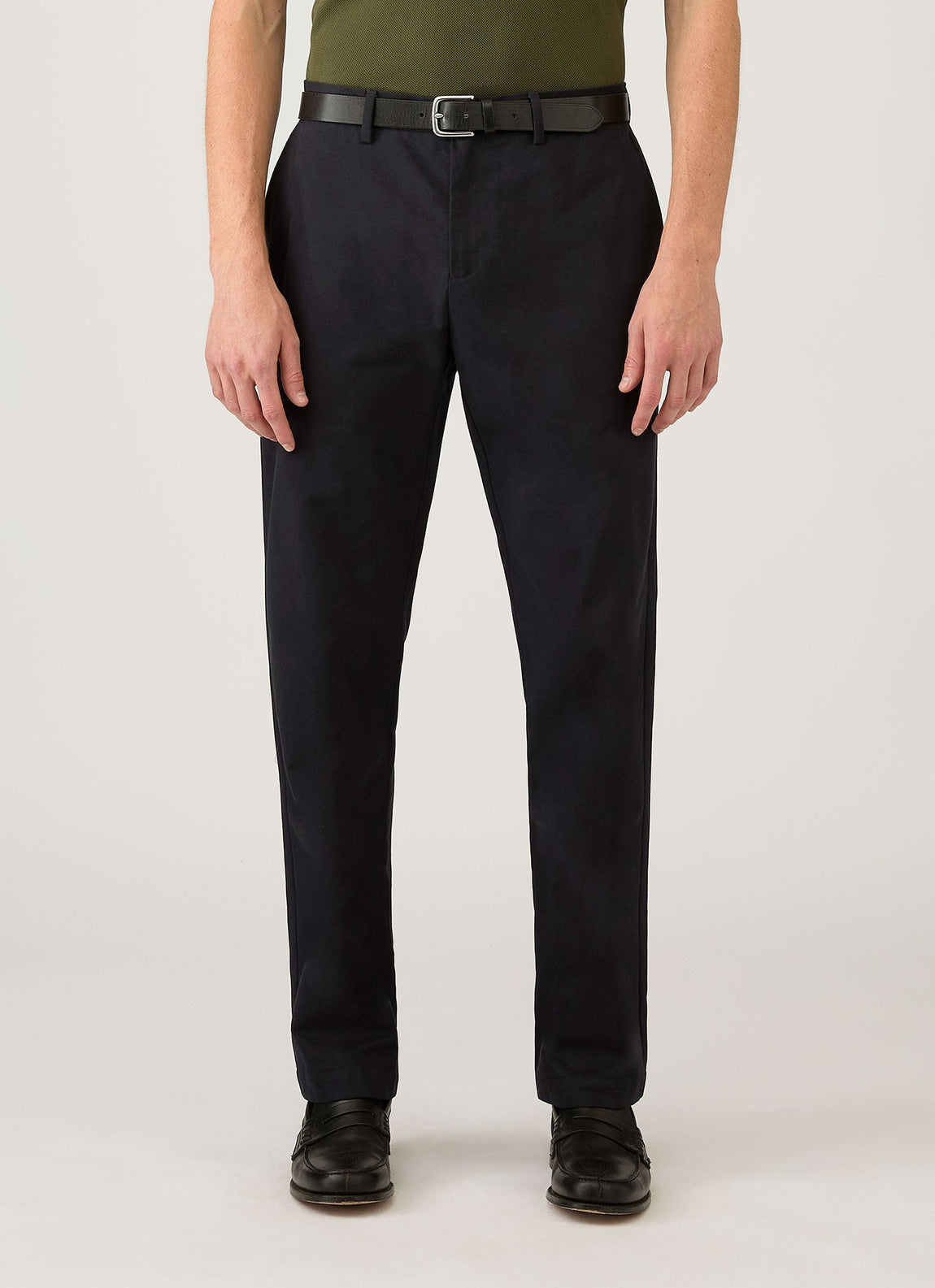 Men's Cotton Drill Trouser in Navy