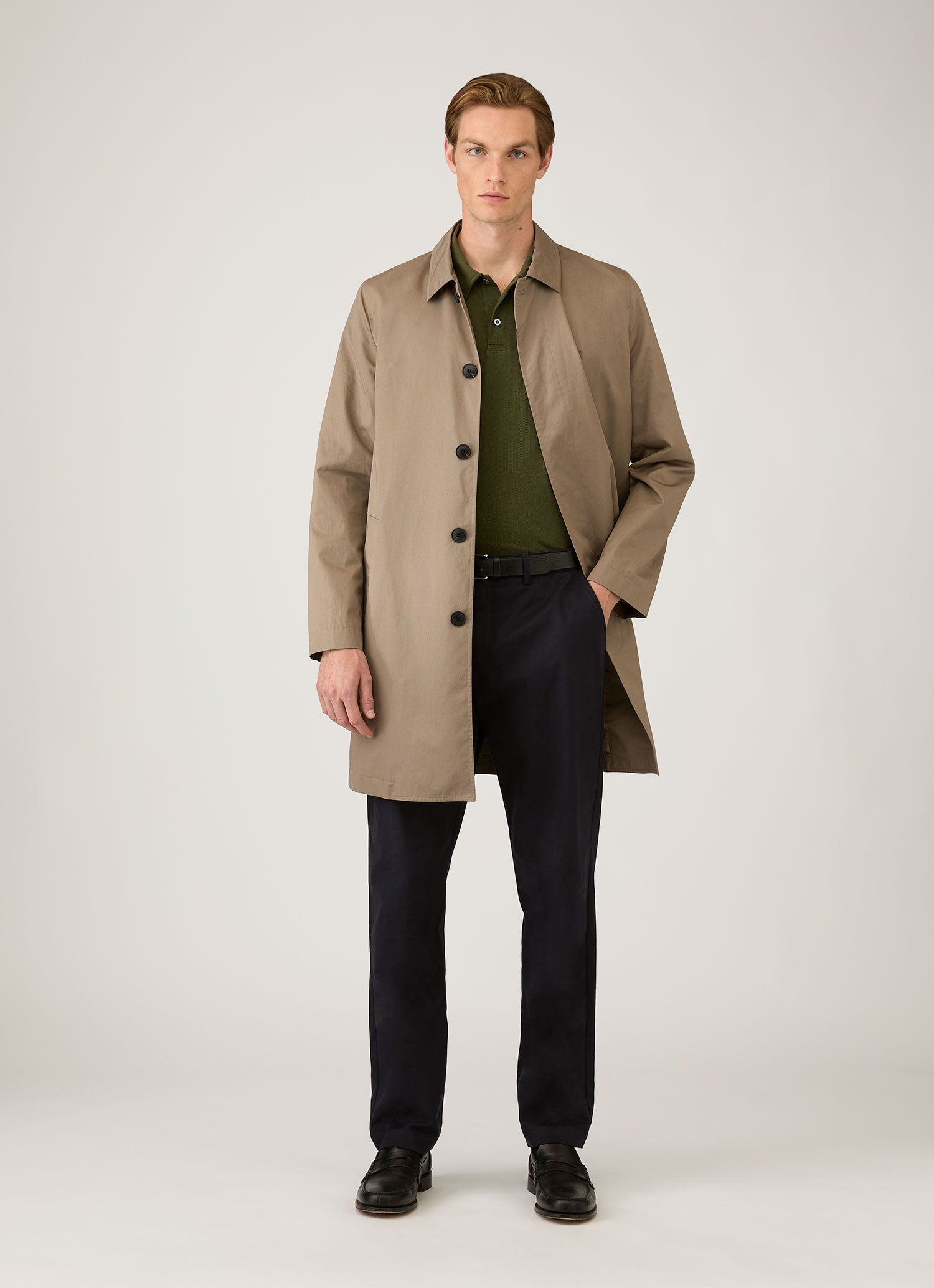 Men's Cotton Drill Trouser in Navy