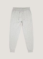 Men's Cashmere Lounge Set in Grey Melange