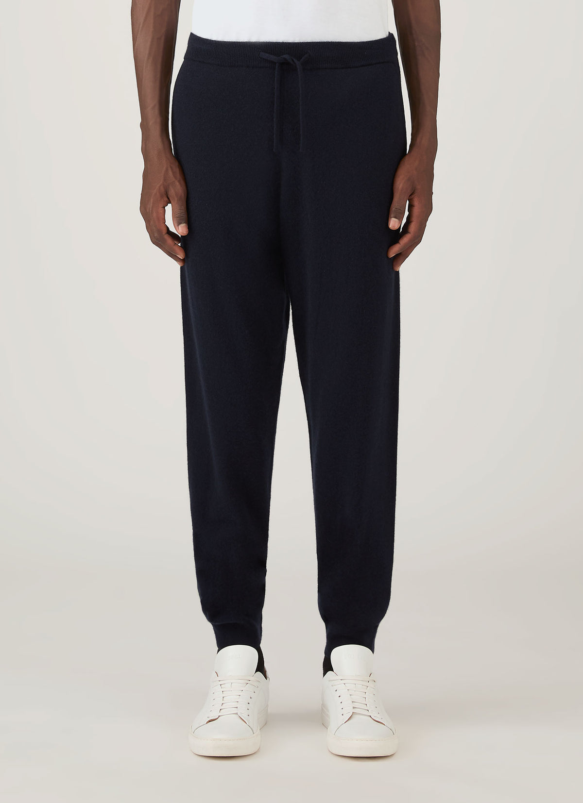 Men's Cashmere Lounge Pant in Navy