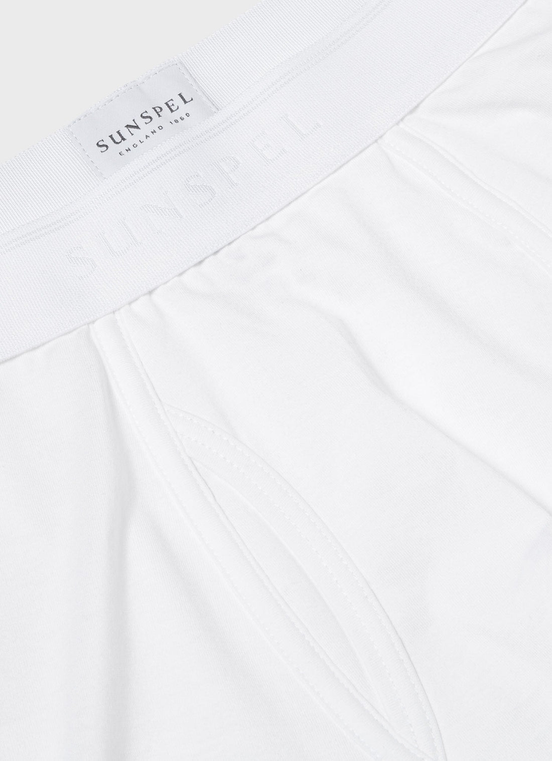 Men's Superfine Cotton Trunks in White