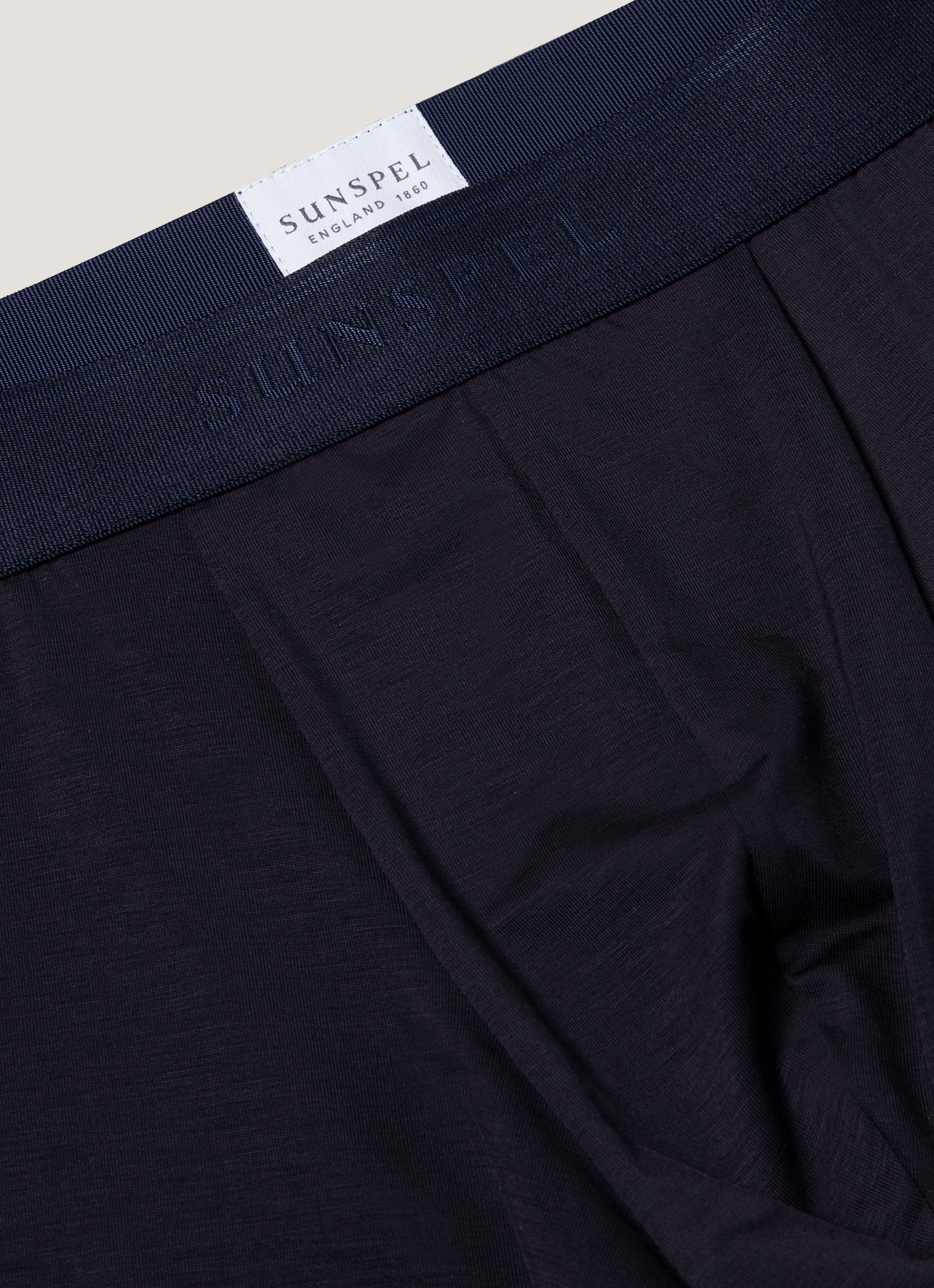 テンセル™トランクス（Navy）| Sunspel