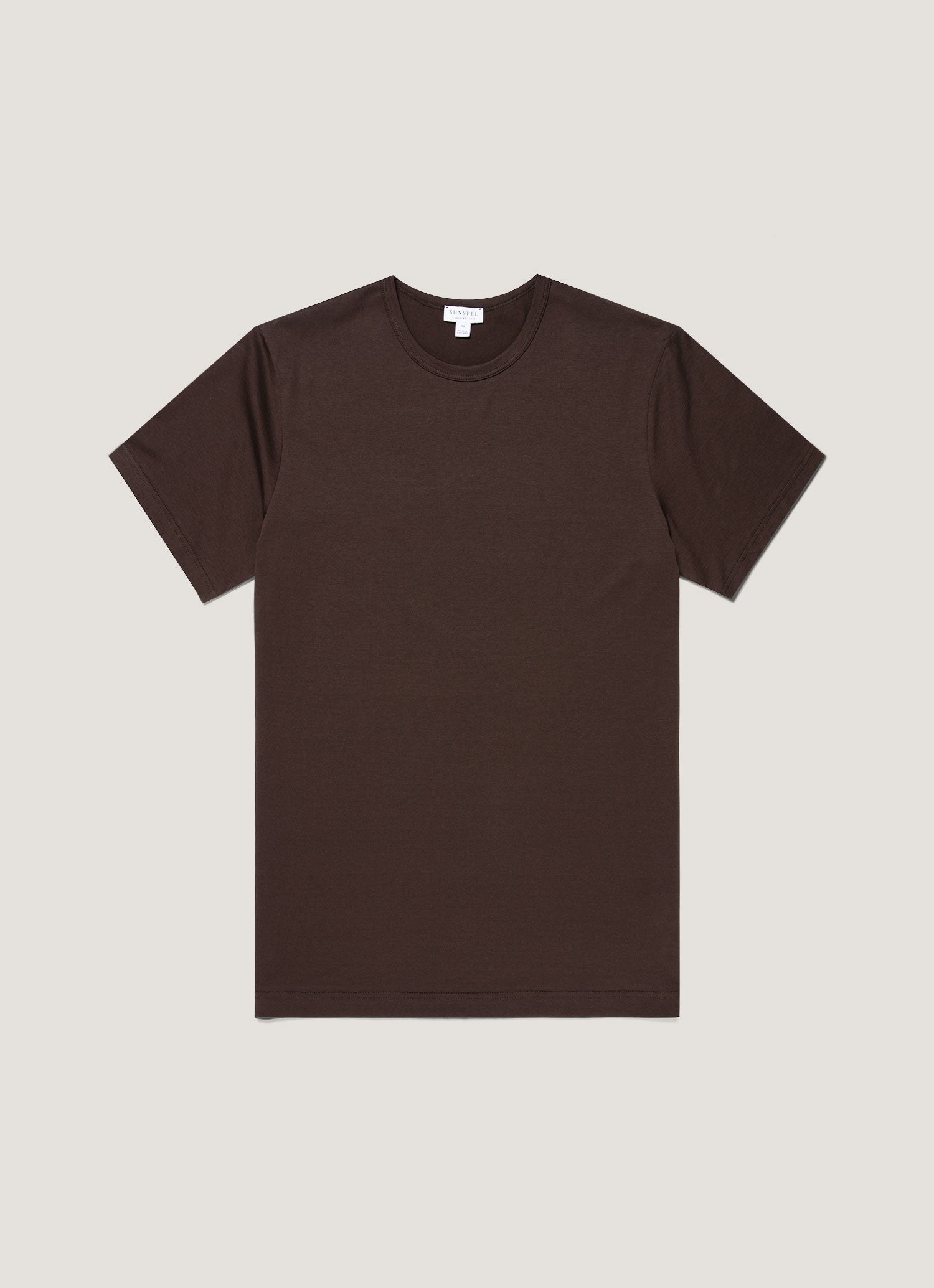 クラシック Tシャツ（Dark Chocolate）| Sunspel