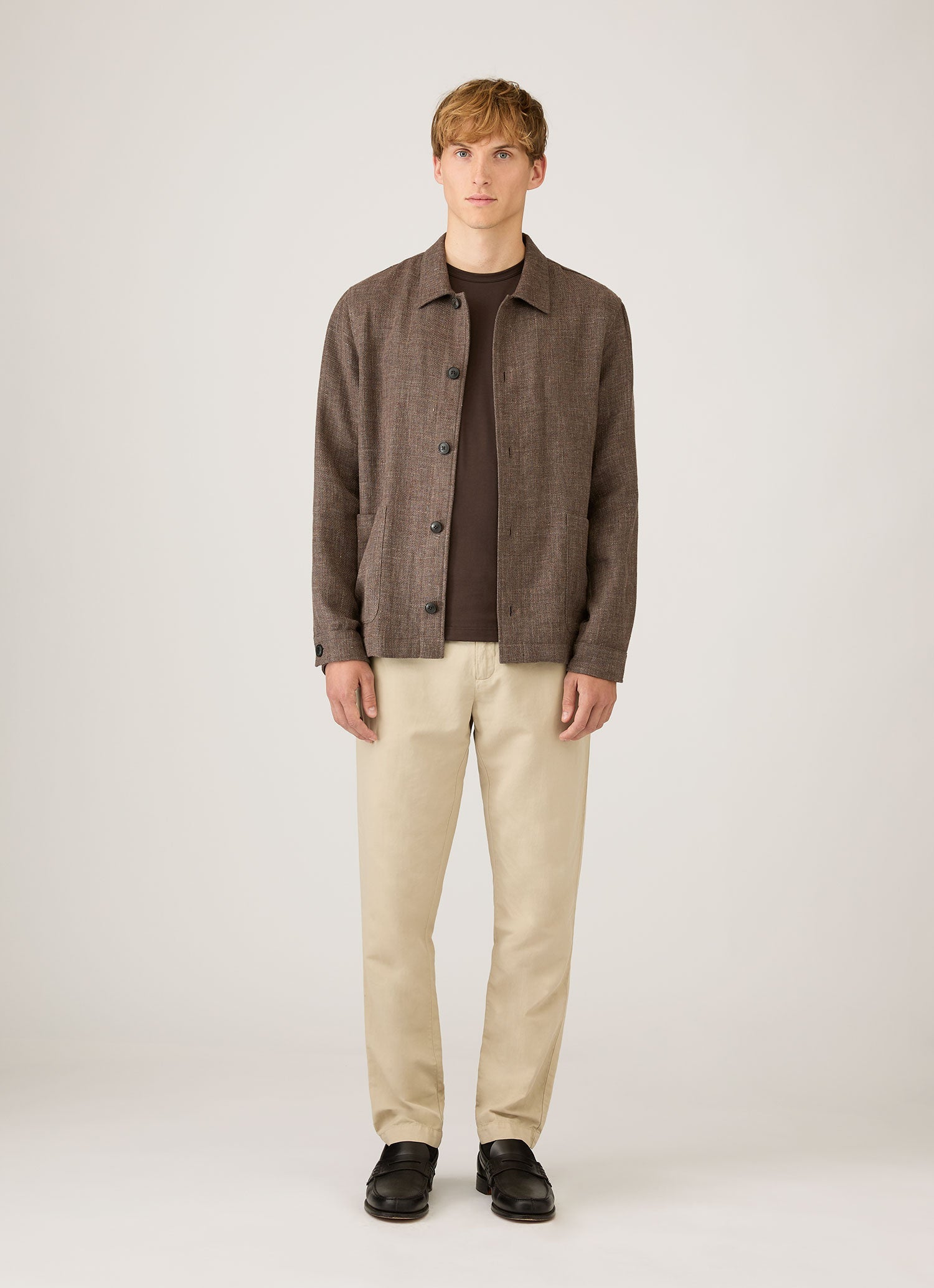 Men's Classic T-shirt in Dark Chocolate