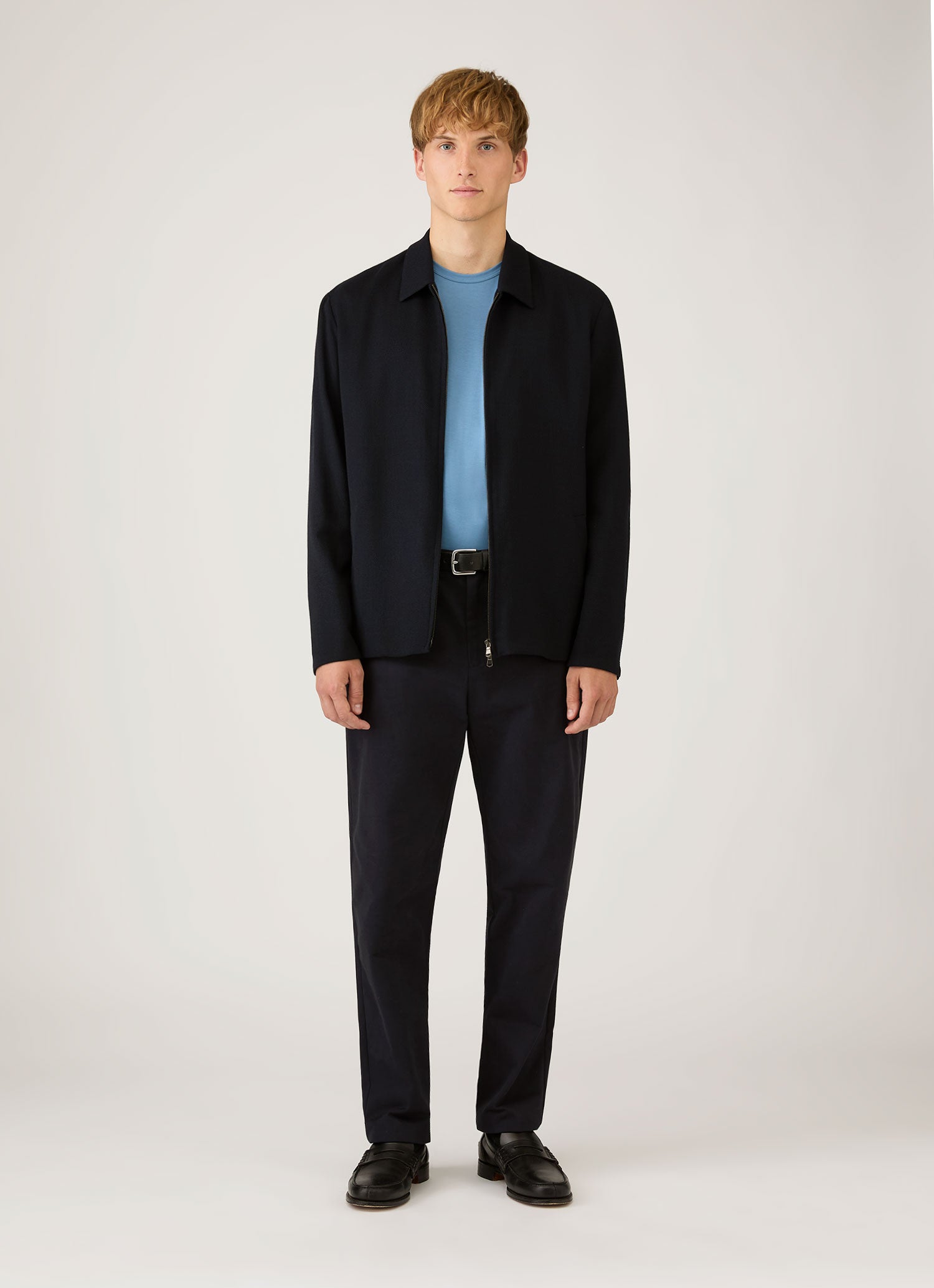 本日限定値下げ【美品】 SUNSPEL サンスペル ジャケット ネイビー 紺 SUMMER SALE 30％OFF | Sunspel