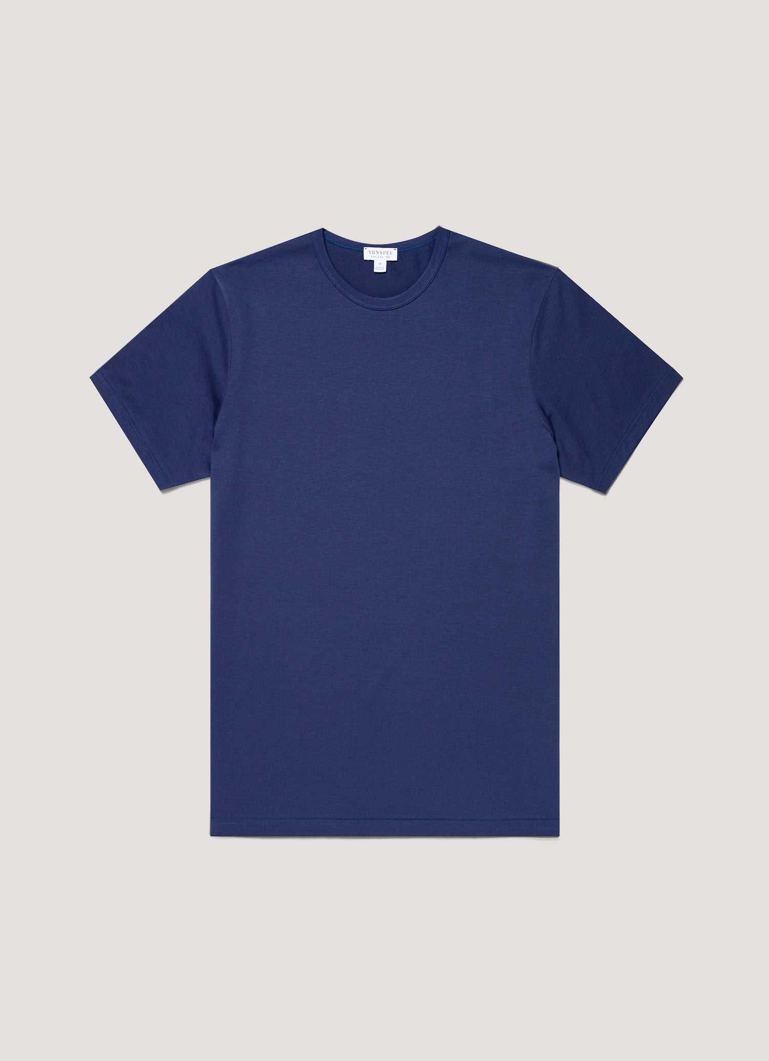 サンスペル Tシャツ オーバーサイズ M ネイビー イングランド製 クラシックTシャツ（Ink Blue）| Sunspel