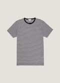 Navy/White English Stripe