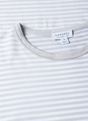 Men's Classic T-shirt in Smoke/White English Stripe