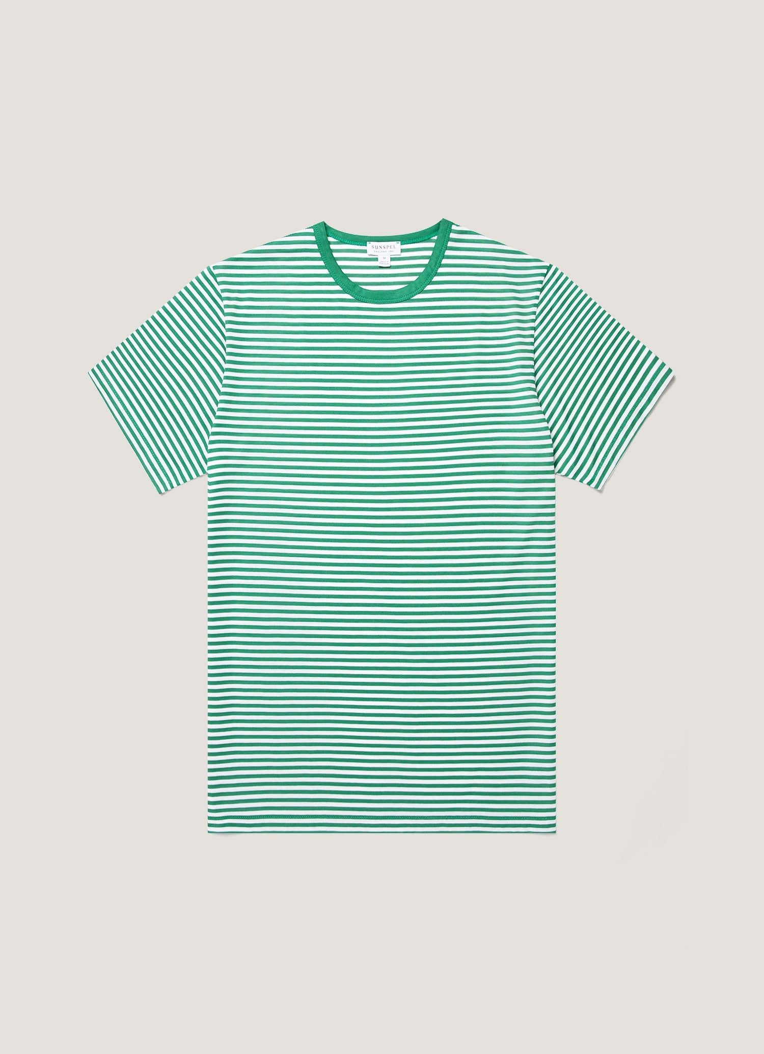 メンズ ストライプTシャツ | Sunspel