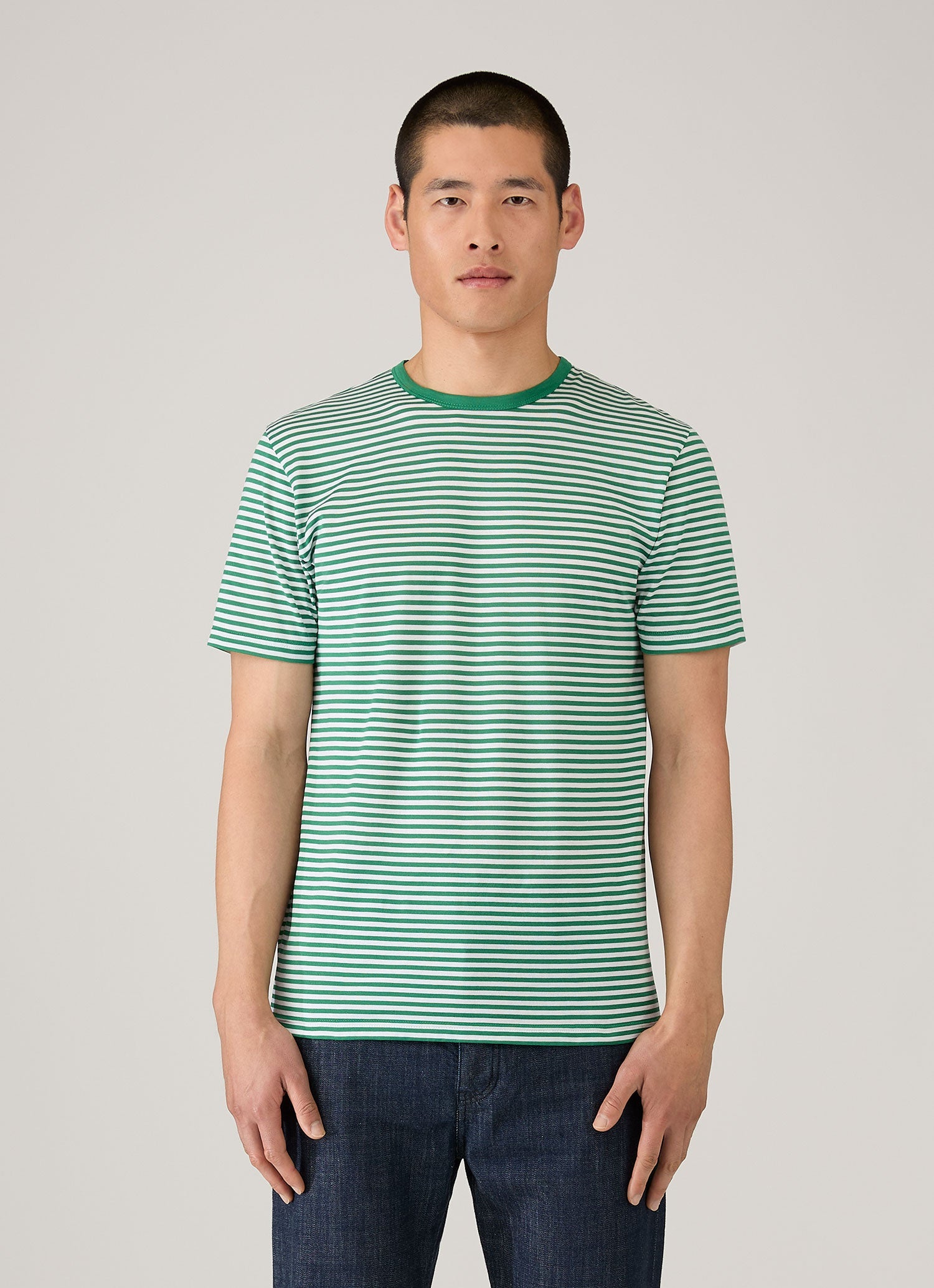 SUNSPEL サンスペル ストライプ カットソー Tシャツ SUNSPEL（サンスペル）｜SUNSPEL（サンスペル）コットン ヘビー