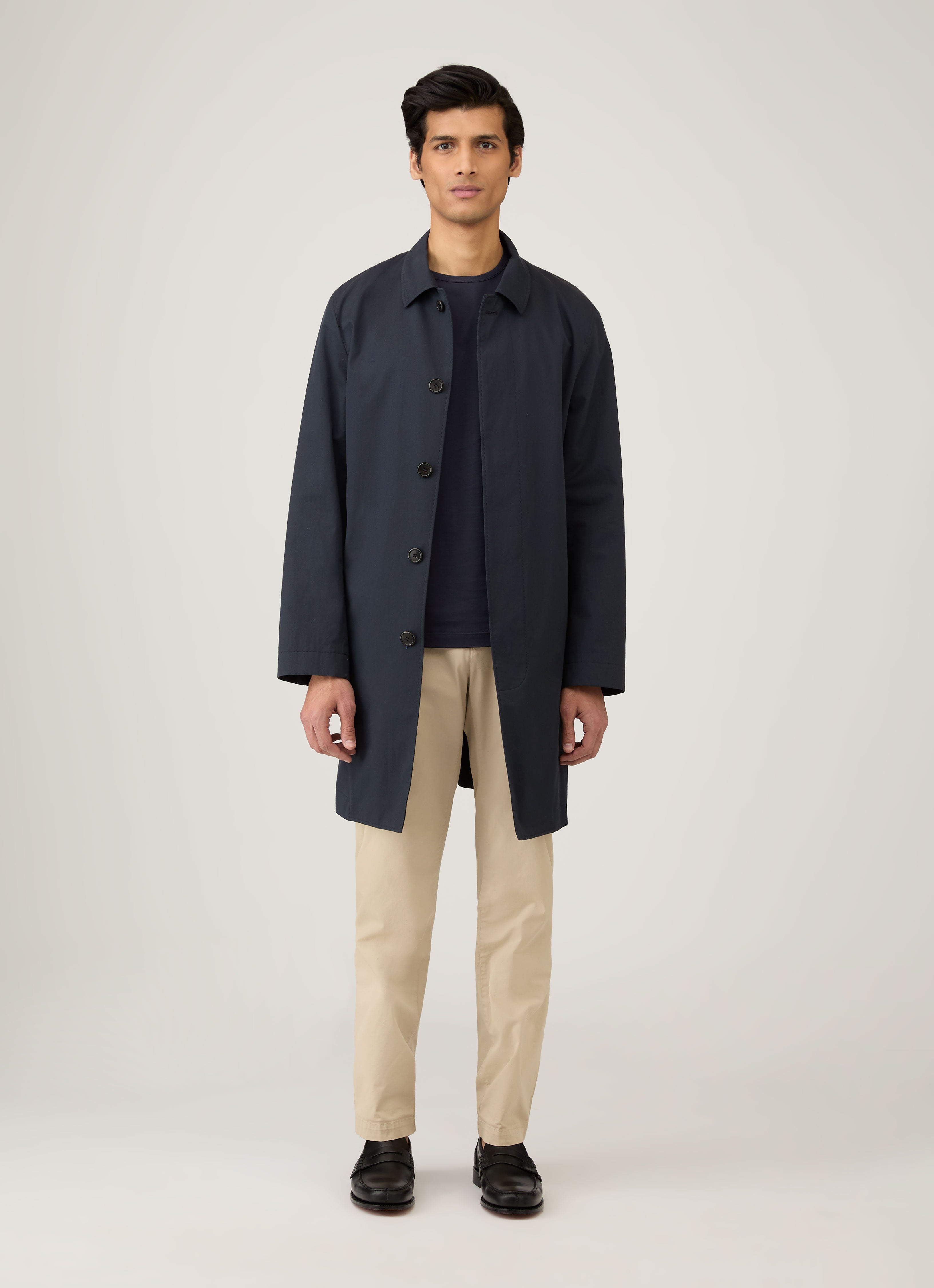 BABYL 2019USツアー ロングスリーブTシャツ ロングスリーブ（クラシック）Tシャツ （Navy）| Sunspel