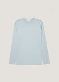 Men's Long Sleeve Classic T-shirt in Stone Blue