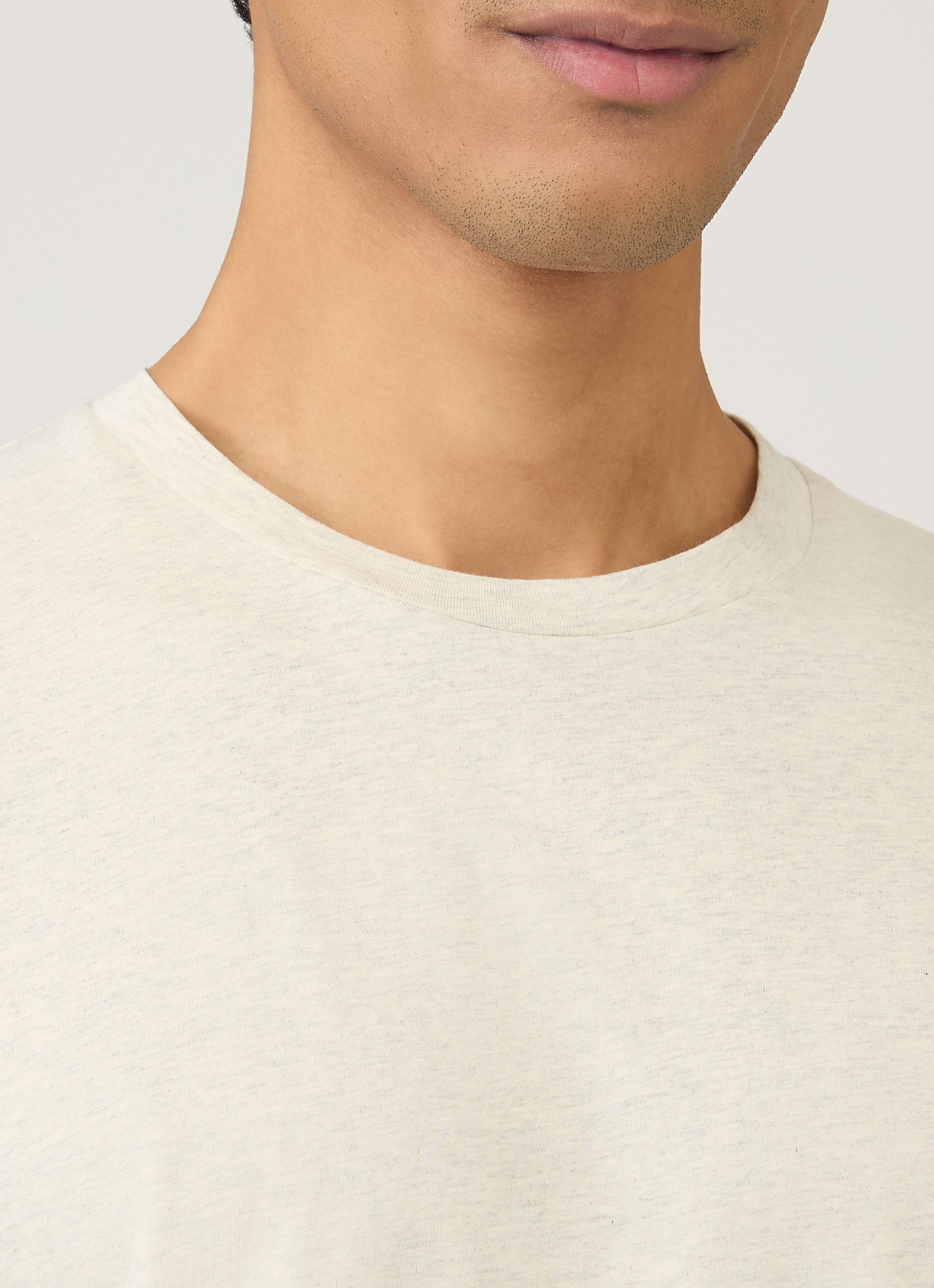 リヴィエラ（ミッドウェイト） Tシャツ （Archive White Melange