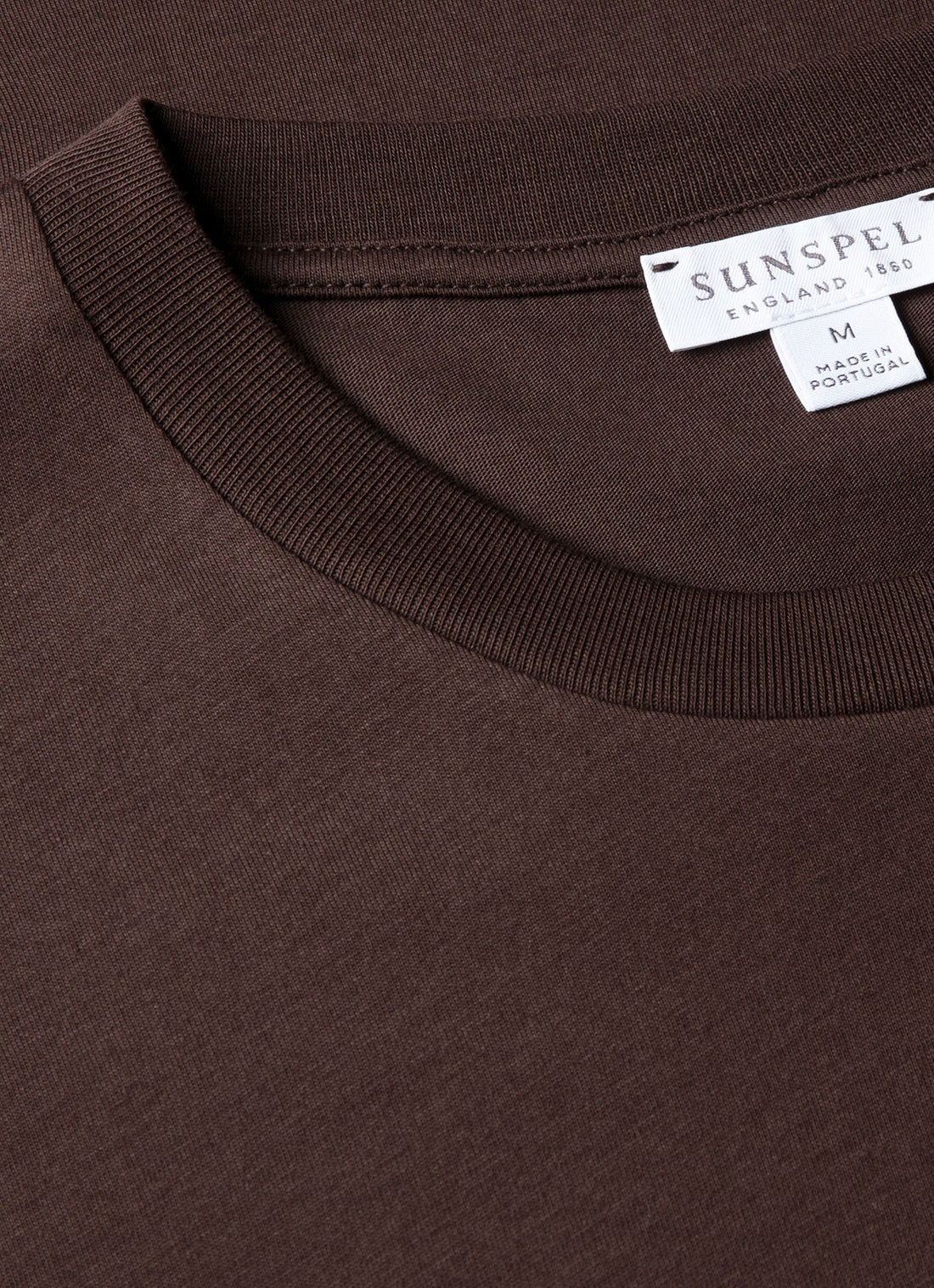 Men's Riviera Midweight T-shirt in Dark Chocolate