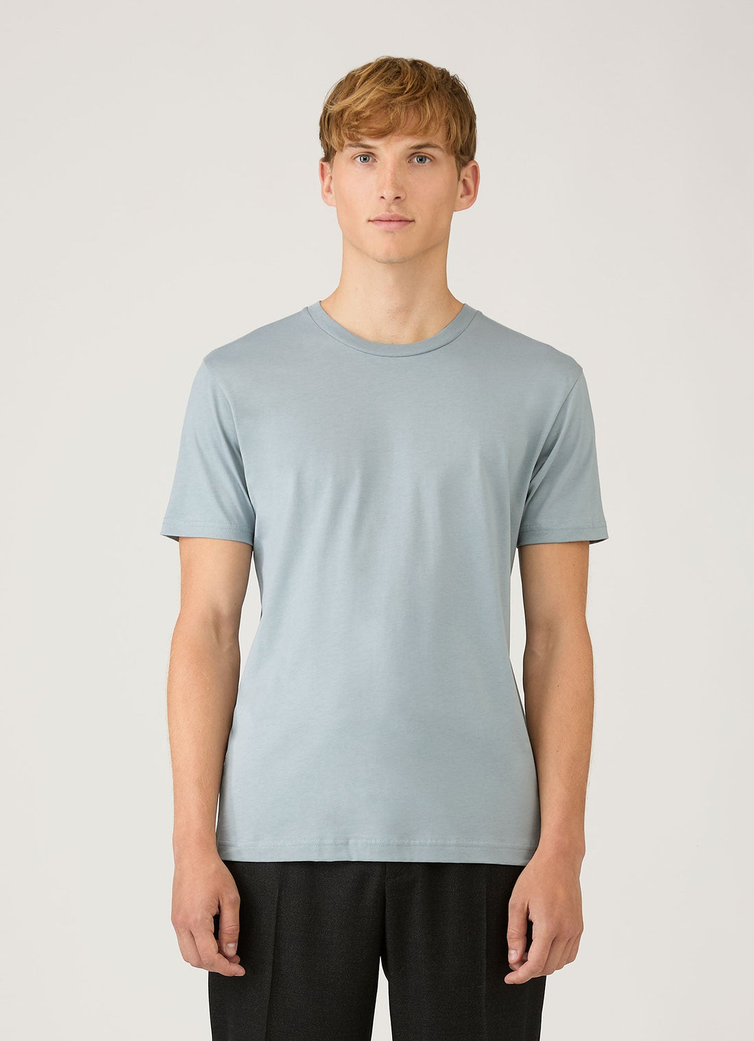 Men's Riviera Midweight T-shirt in Stone Blue