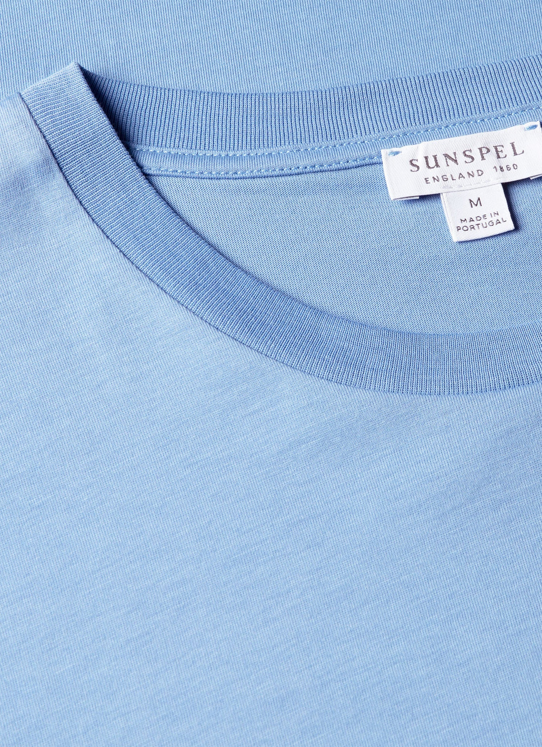 Men's Riviera Midweight T-shirt in Azure Blue