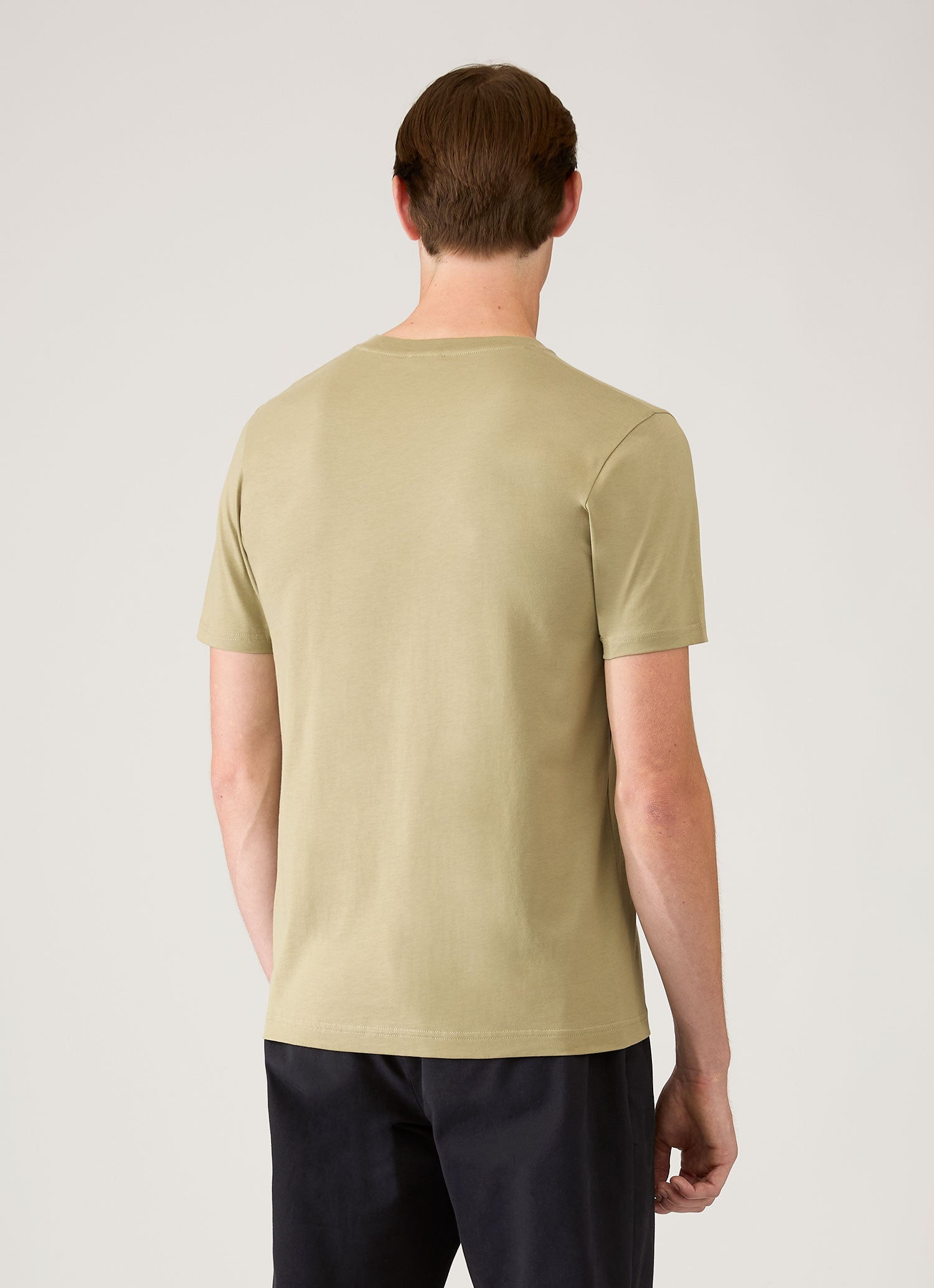 Men's Riviera Midweight T-shirt in Pistachio