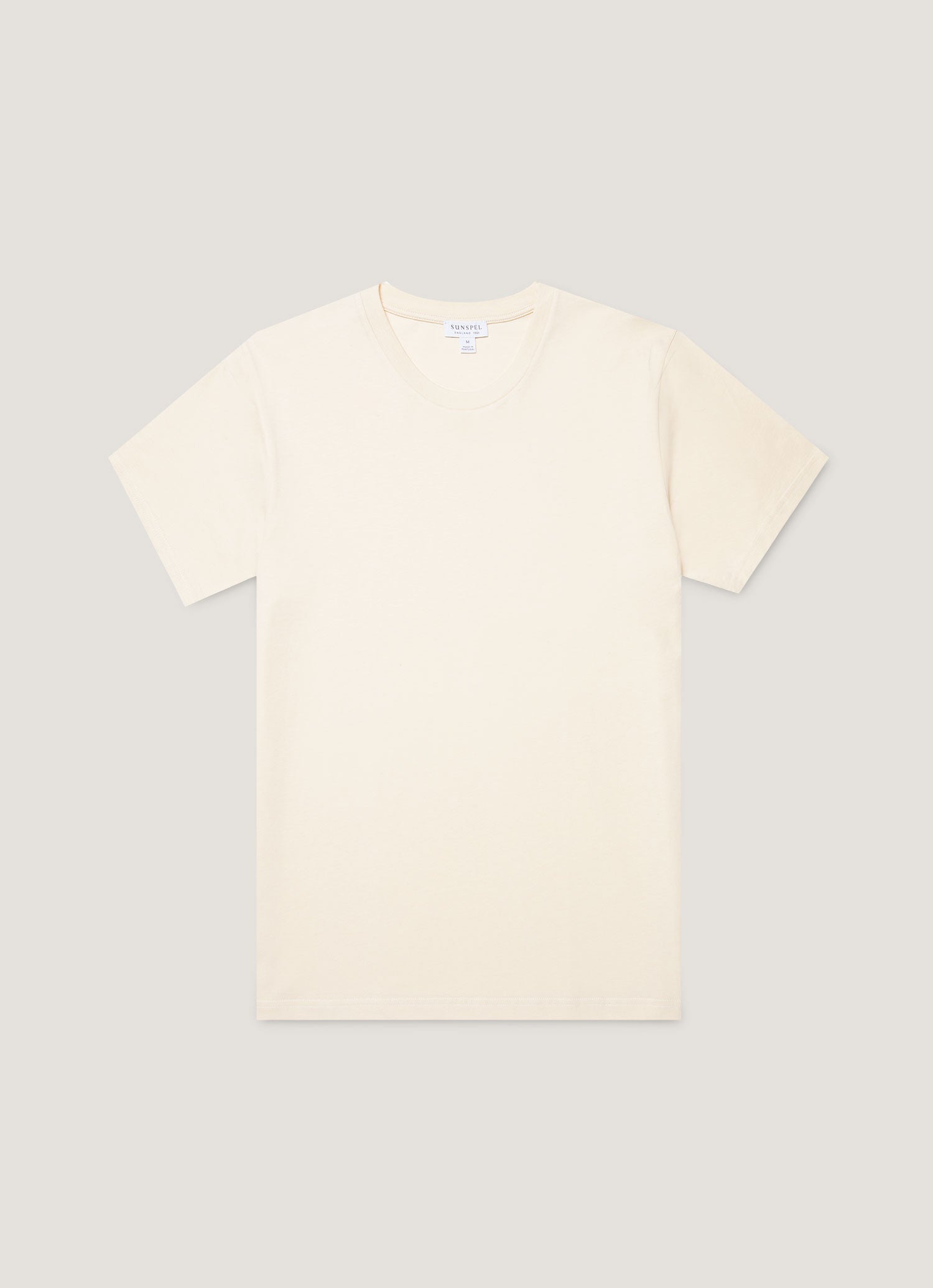 リヴィエラ（ミッドウェイト） Tシャツ（Undyed）| Sunspel