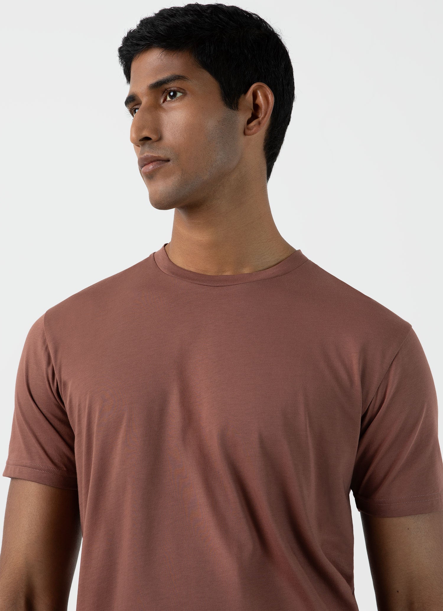 Men's Riviera Midweight T‑shirt in Brown