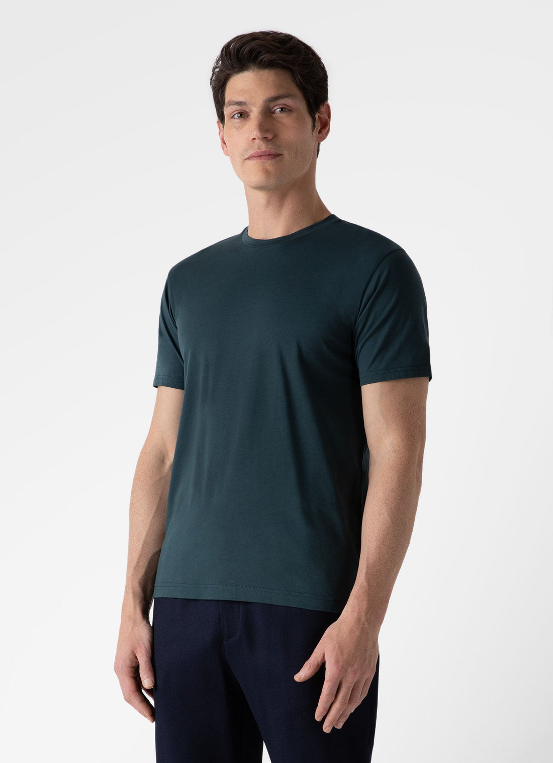 Men's Riviera Midweight T-shirt in Peacock
